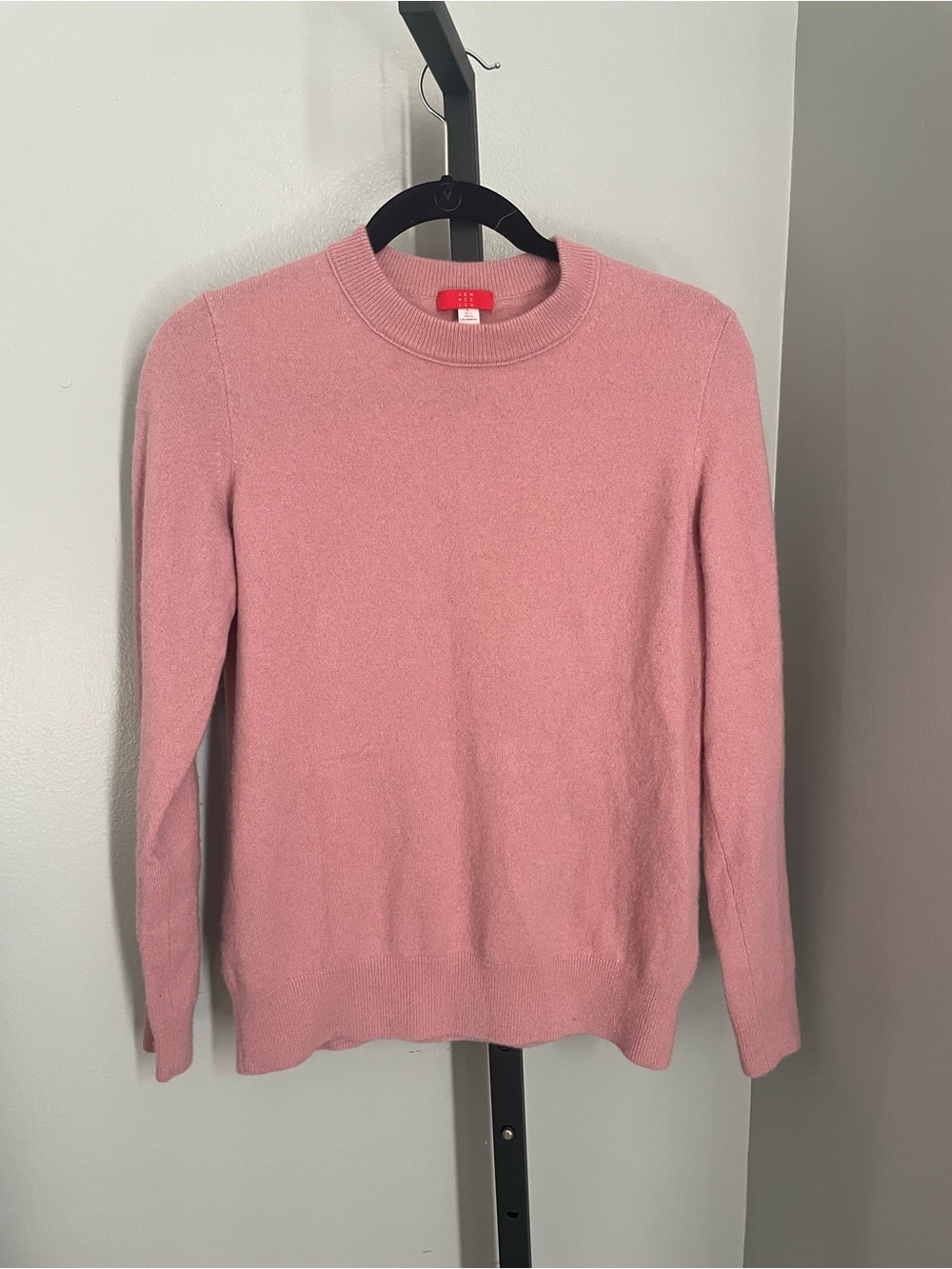Jennie Liu Pink Cashmere Sweater Size Large